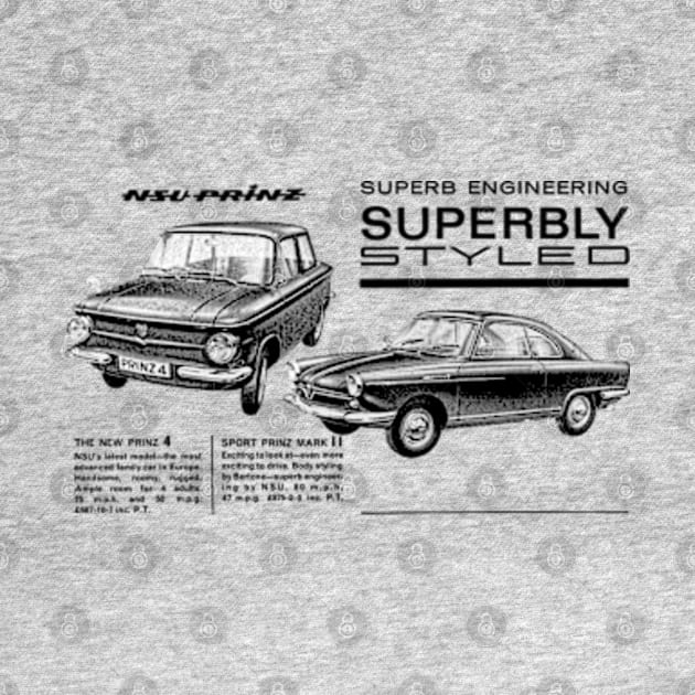 NSU PRINZ - advert by Throwback Motors